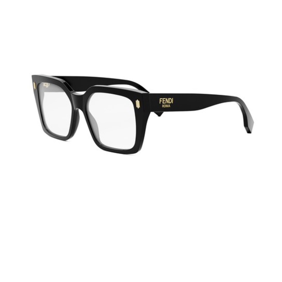 Fendi FE50085I 001 53 Black Eyeglasses FE50085I - Picture 1 of 2